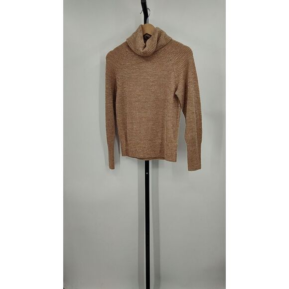 Quince Sweaters - Quince Women Baby Alpaca-Wool Turtleneck Camel S